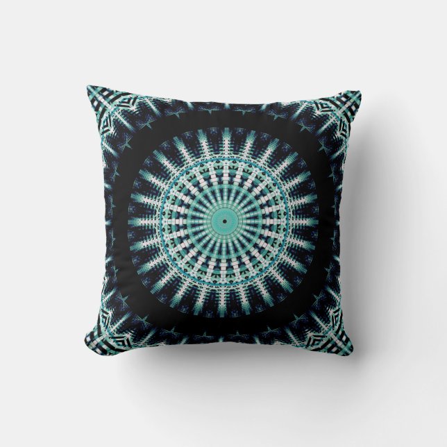 Spektrum Soundwave Mandala Kissen (Vorderseite)