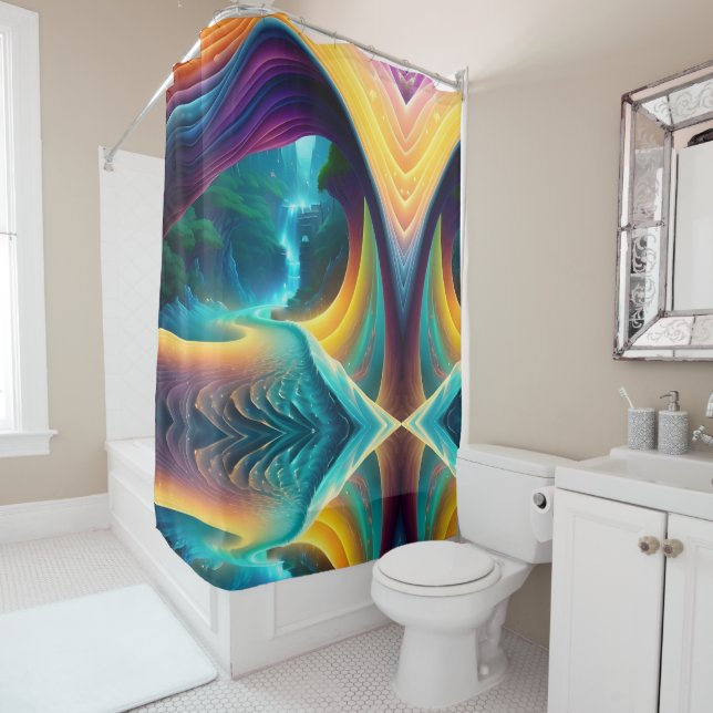 Spektrumangebot 2 duschvorhang (Beispiel)