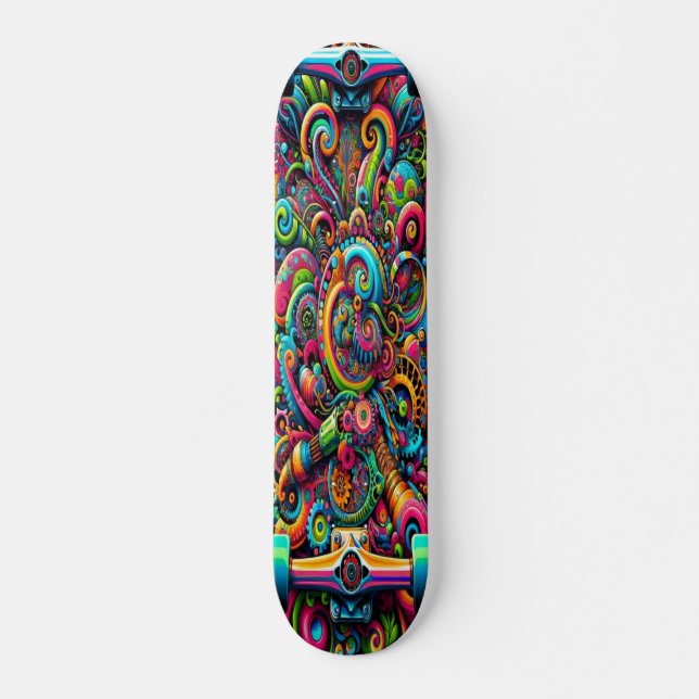 "Spektrumsspekulant" Skateboard (Vorne)