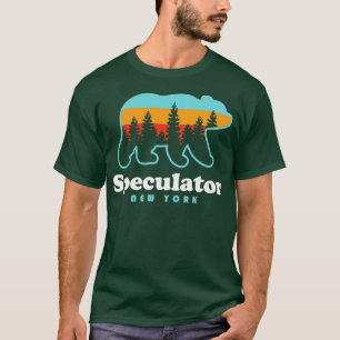 Spekulator NY Adirondacks Bärenspekulator Hoher Pe T-Shirt