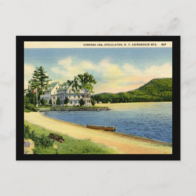 Spekulator, Vintag in New York Postkarte (Vorderseite)