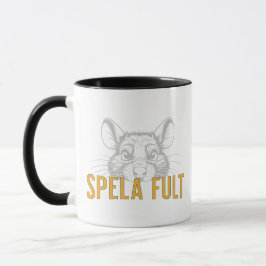 Spela fult t-shirt tasse