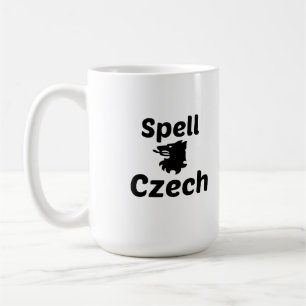 SPELL CZECH KAFFEETASSE