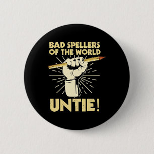 Speller der Welt Untie dyslexische Dyslexie Awarn Button