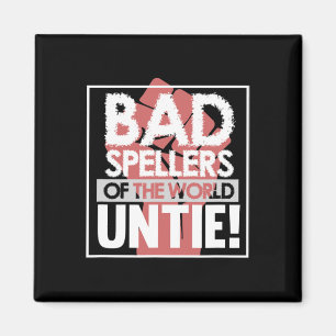Speller des World Dyslexia Awareness Therapist Gre Magnet