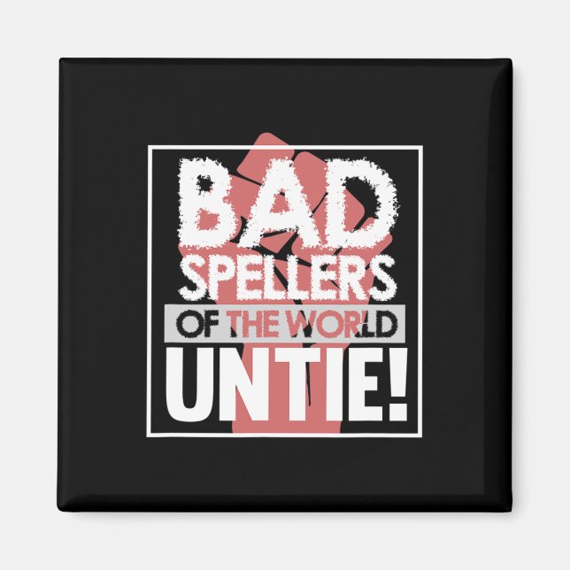Speller des World Dyslexia Awareness Therapist Gre Magnet (Vorne)