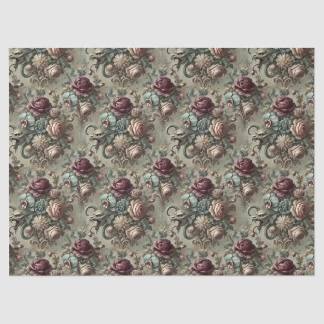 Spellhound - Gothic Viktorianisch Seidenpapier (Vorderseite)