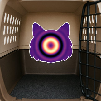 Spells for Cats: Shy Kitty (Soothing) Aufkleber