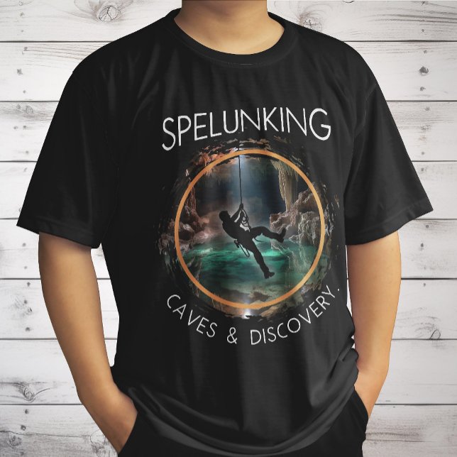 Spelunker, Höhlen und Entdeckungen Spelunker Natur T-Shirt (Von Creator hochgeladen)