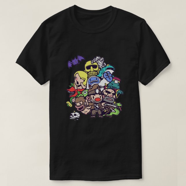 Spelunky Gang Classic T-Shirt (Design vorne)
