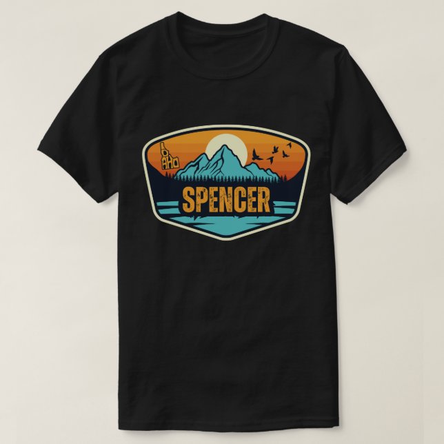 Spencer, Idaho T-Shirt (Design vorne)