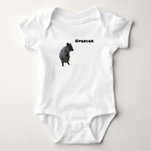 Spencer Jungenname @ Aussie Quokka, Baby-Body Baby Strampler