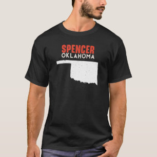 Spencer USA Staat America Travel Oklahoman T-Shirt
