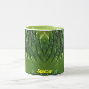 SPENCER ~ Zany 3D Fraktal ~ Green Lover Tasse