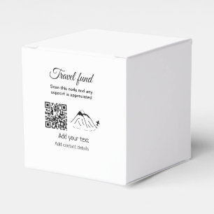 Spende für die Reise Flitterwochen Name hinzufügen Geschenkschachtel