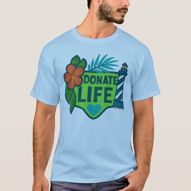 Spende Leben NC Tropical T T-Shirt (Vorderseite)