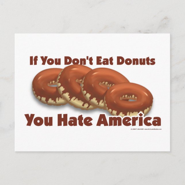 Spenden für Amerika Postkarte (Vorderseite)