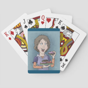 Spenden mit Sprinklen spielen Karten Spielkarten