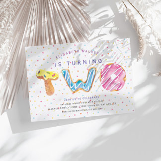 Spenden und Sprinklen zum zweiten Geburtstag Einla