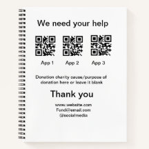 Spendensammlungstipp jar fügen Sie Ihre q r Name c