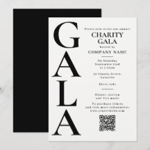 Spendenvorlage für Charity-Gala Fundraising-Event 