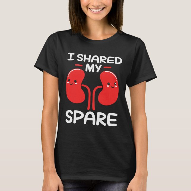 Spender, den ich geteilt habe T-Shirt (Vorderseite)