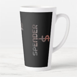 SPENDER Latte Tasse Abstrakter Trend Räume Dekorat