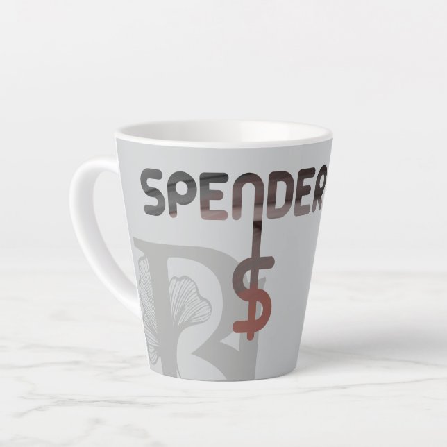 SPENDER Latte Tasse Abstrakter Trend Räume Dekorat (Linke Ecke)