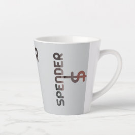 SPENDER Latte Tasse Abstrakter Trend Räume Dekorat