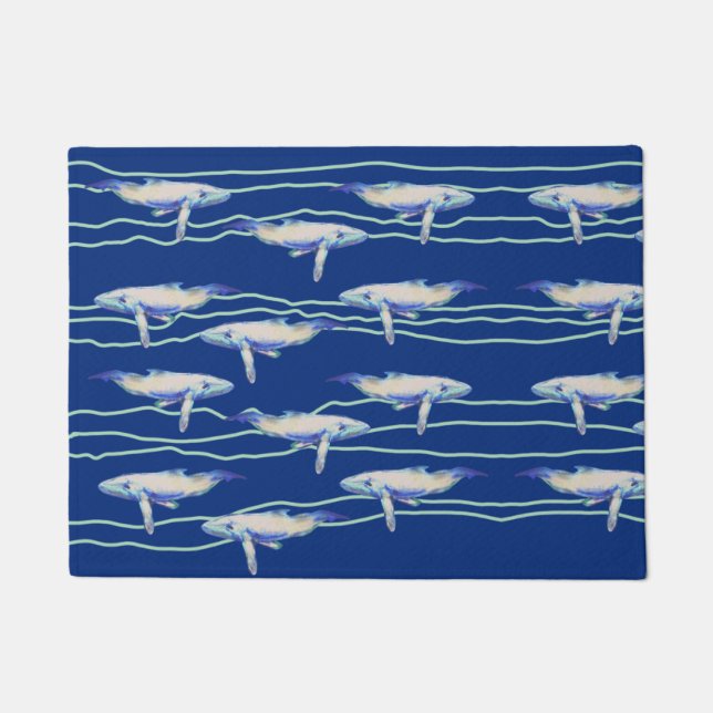 Sperm Whale Doormat Fußmatte (Vorderseite)