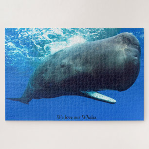 Sperm Whale Jigsaw Puzzle