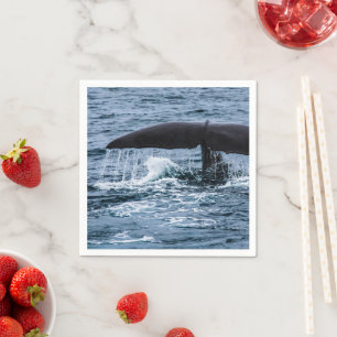 Sperm Whale Serviette