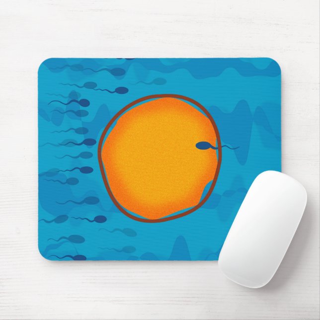 Sperma- und Eizellwissenschaft Mousepad (Mit Mouse)