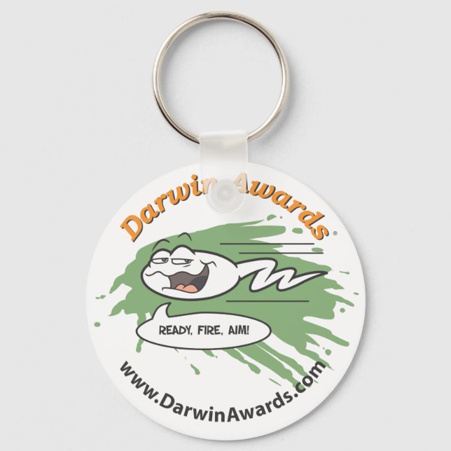 Spermatozoid Schlüsselanhänger: Bereit, Feuer, Zie Schlüsselanhänger (Vorderseite)
