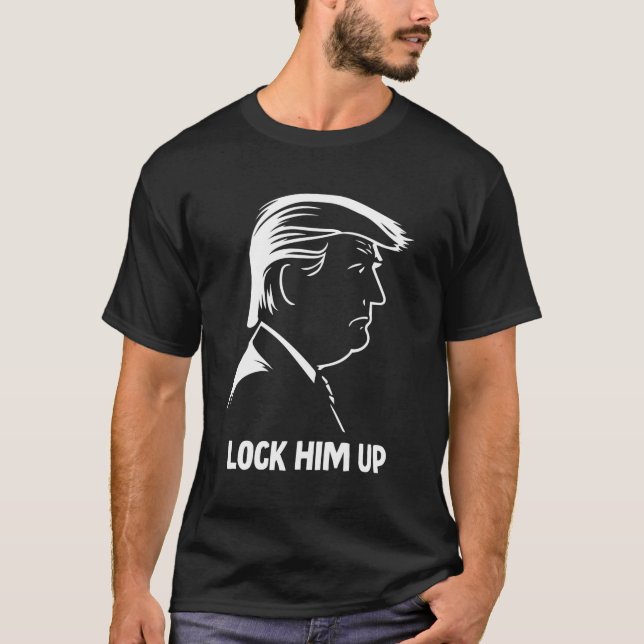 sperren Sie ihn hoch T-Shirt (Vorderseite)