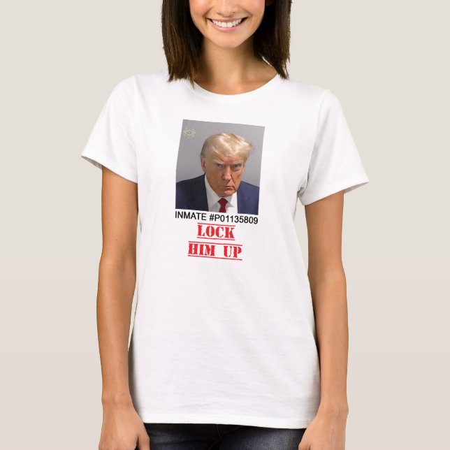 sperren Sie ihn hoch T-Shirt (Vorderseite)