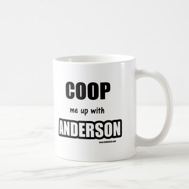 Sperren Sie mich oben mit Anderson ein Tasse (Rechts)