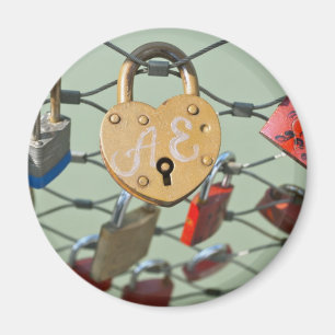 Sperrung der Liebe Magnet