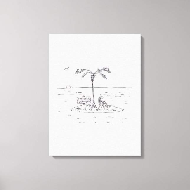 Sperrung Eingeschränkte Leinwand (Vorderseite)