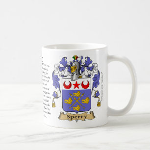 Sperry, der Ursprung, die Bedeutung und das Wappen Kaffeetasse