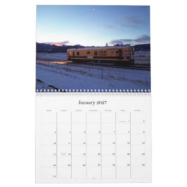 Sperry Schienen-Kalender 2013 Kalender (Jan 2027)
