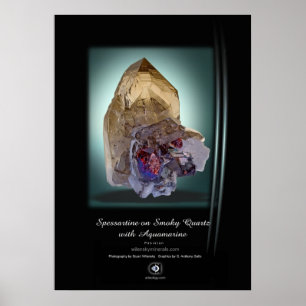 SPESSARTINE RAOKY QUARTZ POSTER