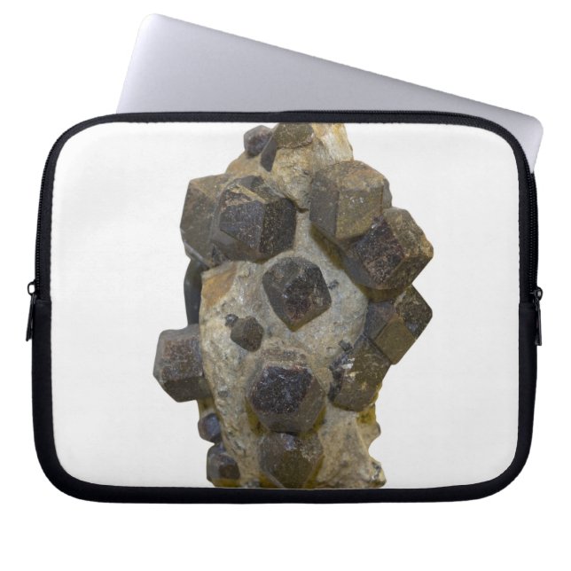 Spessartite in der Matrix Laptopschutzhülle (Vorderseite)