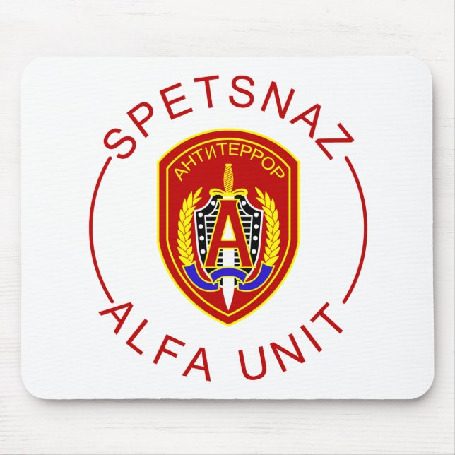 Spetsnaz Alpha Mousepad (Vorne)