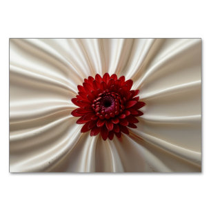 Spezial-Tischkarte mit Japanischen Farben Tischnummer