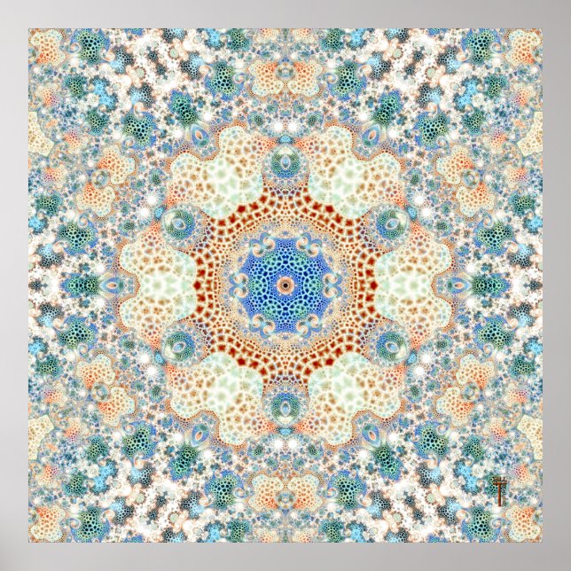 Spezialisierte Hexagram-Variation 6 Art Print Poster (Vorne)