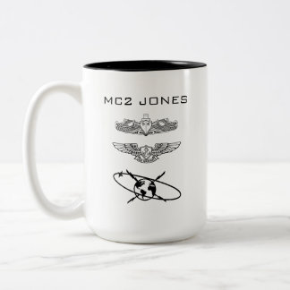 Spezialisierte Massenkommunikation - Personal-NPAS Zweifarbige Tasse