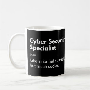Spezialist für Cybersicherheit - Funny Definition Kaffeetasse