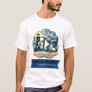 Spezialist für Kinderleben Leitendes Licht Heilend T-Shirt