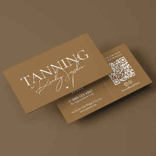 Spezialist für minimales Bräunen Bronze Spray Tan  Visitenkarte